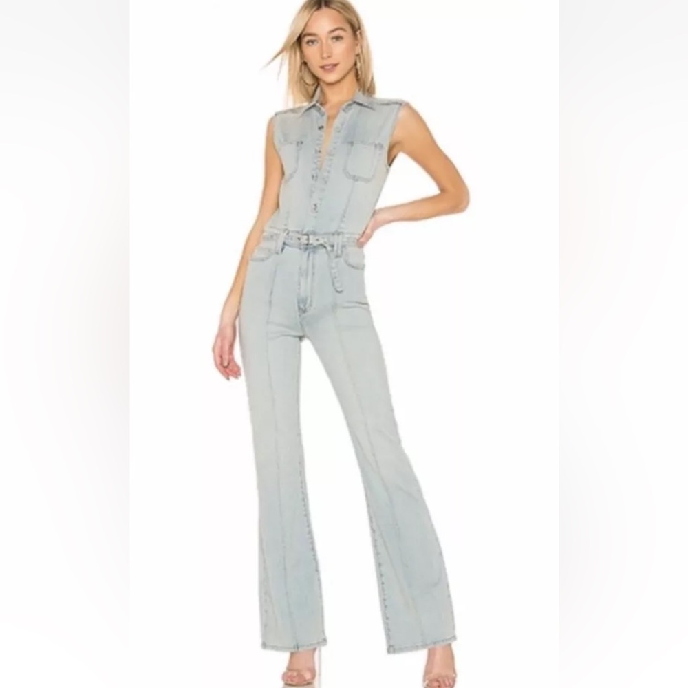 Current/Elliott Zenith Denim Jumpsuit. NWT. Size Small (1).